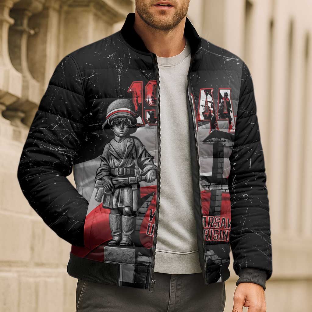 Little Insurrectionist Warsaw Uprising Poland Bomber Puffer Jacket Honoring 1944 Child Soldiers