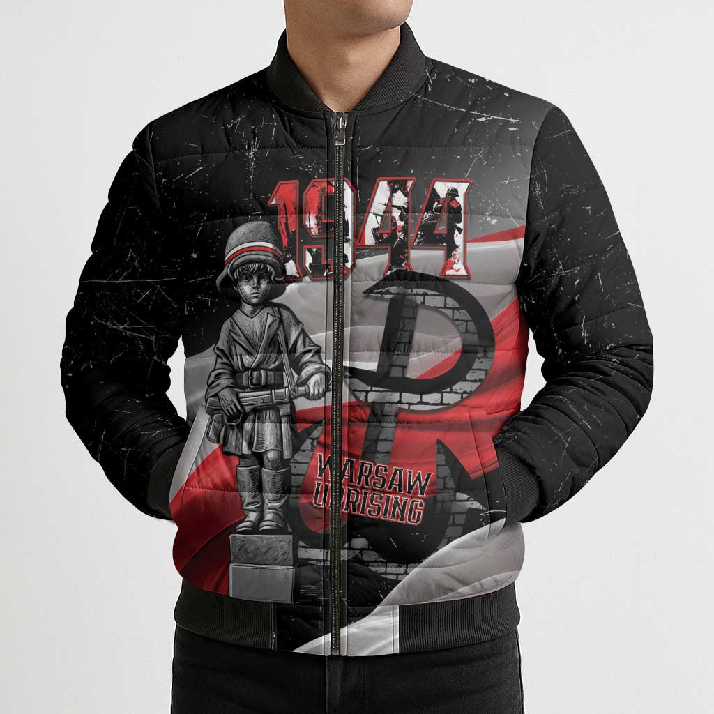 Little Insurrectionist Warsaw Uprising Poland Bomber Puffer Jacket Honoring 1944 Child Soldiers
