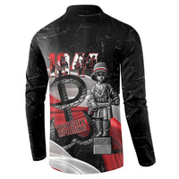Little Insurrectionist Warsaw Uprising Poland Button Sweatshirt Honoring 1944 Child Soldiers