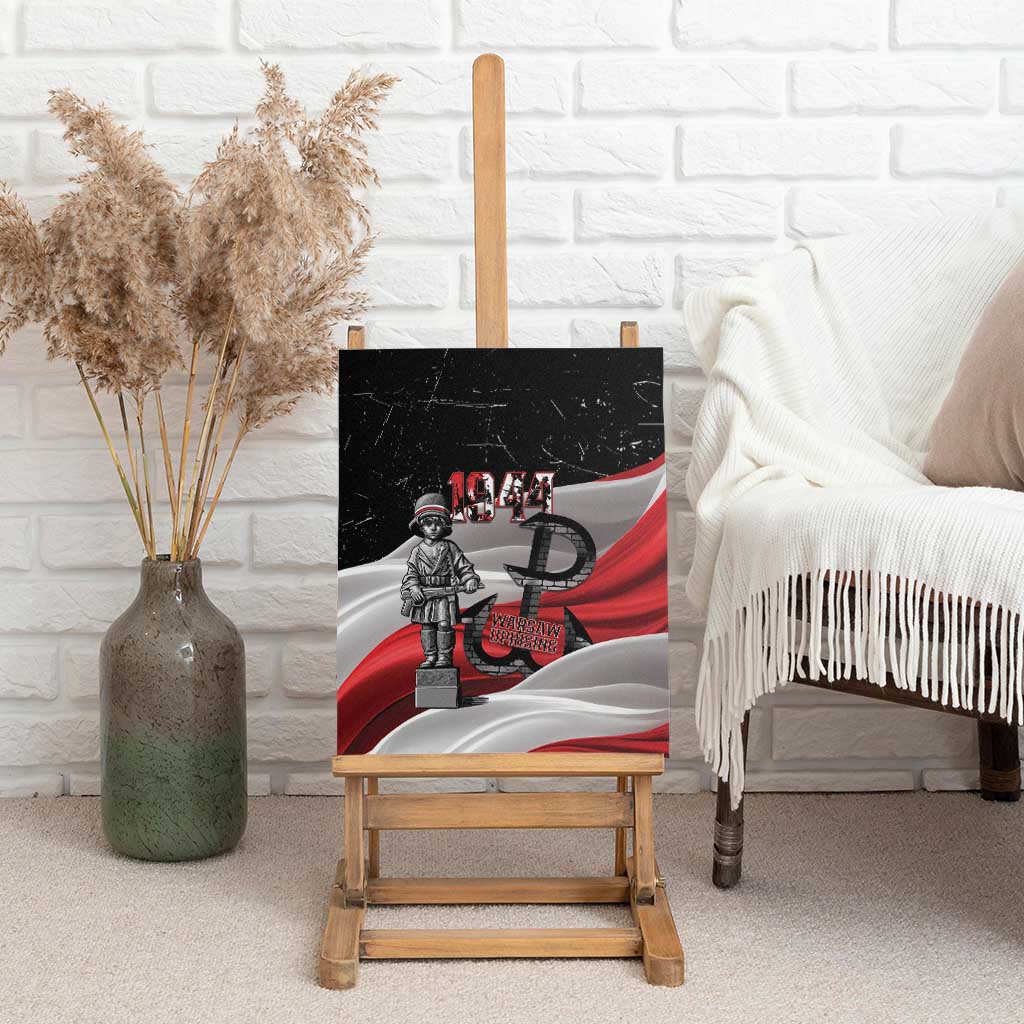Little Insurrectionist Warsaw Uprising Poland Canvas Wall Art Honoring 1944 Child Soldiers
