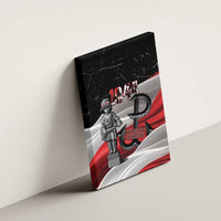 Little Insurrectionist Warsaw Uprising Poland Canvas Wall Art Honoring 1944 Child Soldiers