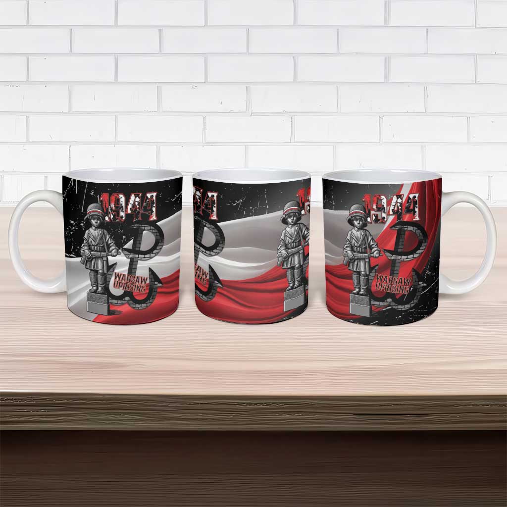 Little Insurrectionist Warsaw Uprising Poland Ceramic Mug Honoring 1944 Child Soldiers
