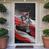 Little Insurrectionist Warsaw Uprising Poland Door Cover Honoring 1944 Child Soldiers