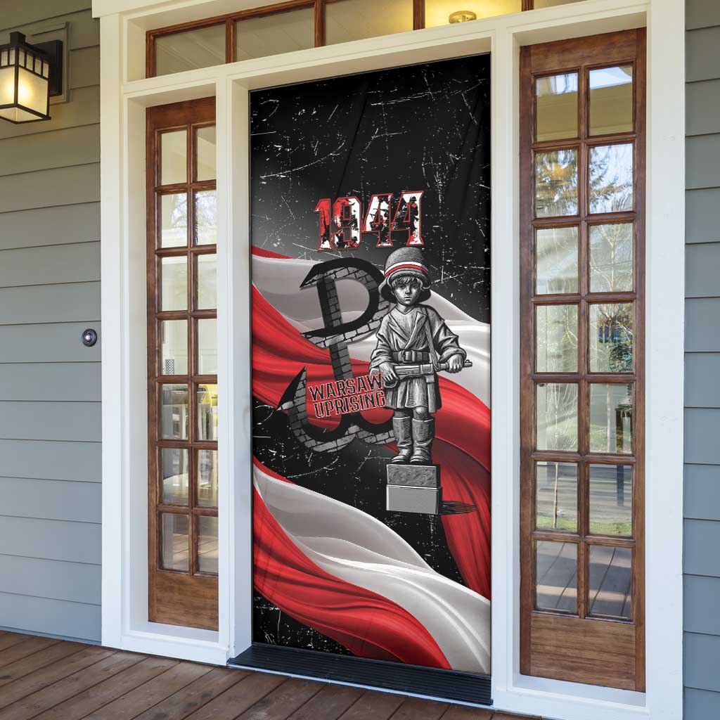 Little Insurrectionist Warsaw Uprising Poland Door Cover Honoring 1944 Child Soldiers