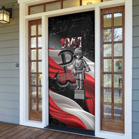 Little Insurrectionist Warsaw Uprising Poland Door Cover Honoring 1944 Child Soldiers