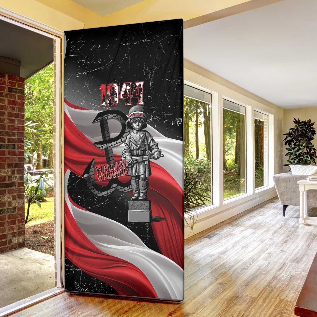 Little Insurrectionist Warsaw Uprising Poland Door Cover Honoring 1944 Child Soldiers