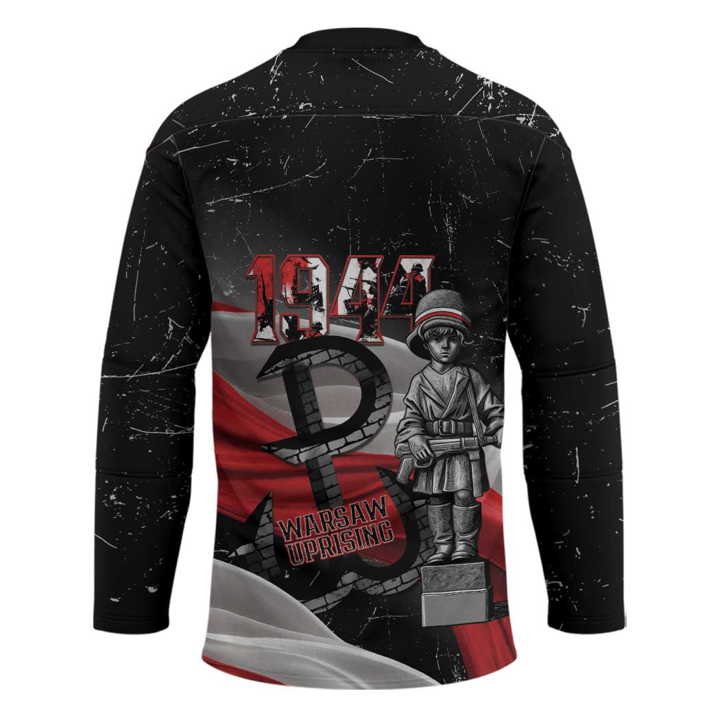 Little Insurrectionist Warsaw Uprising Poland Hockey Jersey Honoring 1944 Child Soldiers