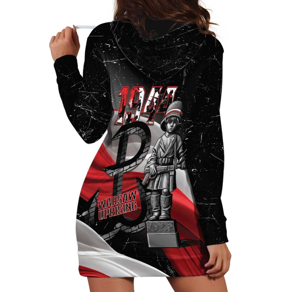 Little Insurrectionist Warsaw Uprising Poland Hoodie Dress Honoring 1944 Child Soldiers