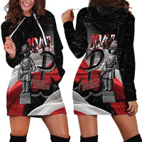 Little Insurrectionist Warsaw Uprising Poland Hoodie Dress Honoring 1944 Child Soldiers