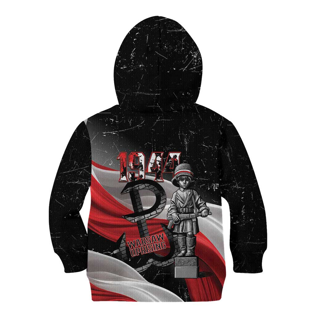 Little Insurrectionist Warsaw Uprising Poland Kid Hoodie Honoring 1944 Child Soldiers