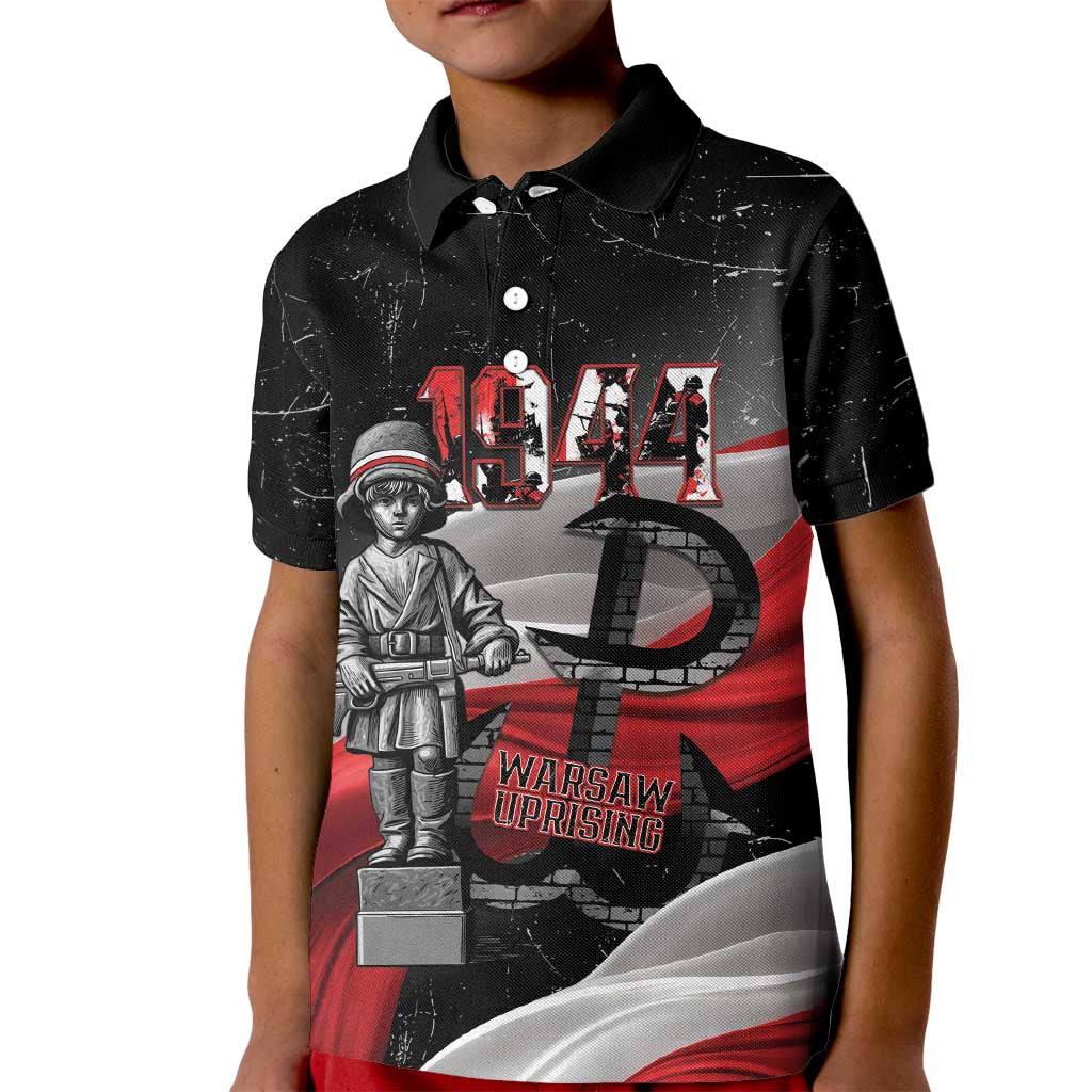 Little Insurrectionist Warsaw Uprising Poland Kid Polo Shirt Honoring 1944 Child Soldiers