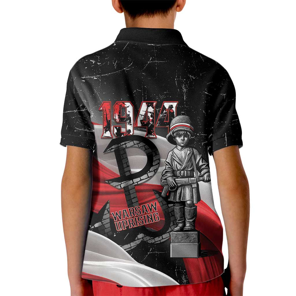 Little Insurrectionist Warsaw Uprising Poland Kid Polo Shirt Honoring 1944 Child Soldiers