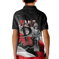 Little Insurrectionist Warsaw Uprising Poland Kid Polo Shirt Honoring 1944 Child Soldiers