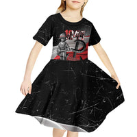 Little Insurrectionist Warsaw Uprising Poland Kid Short Sleeve Dress Honoring 1944 Child Soldiers