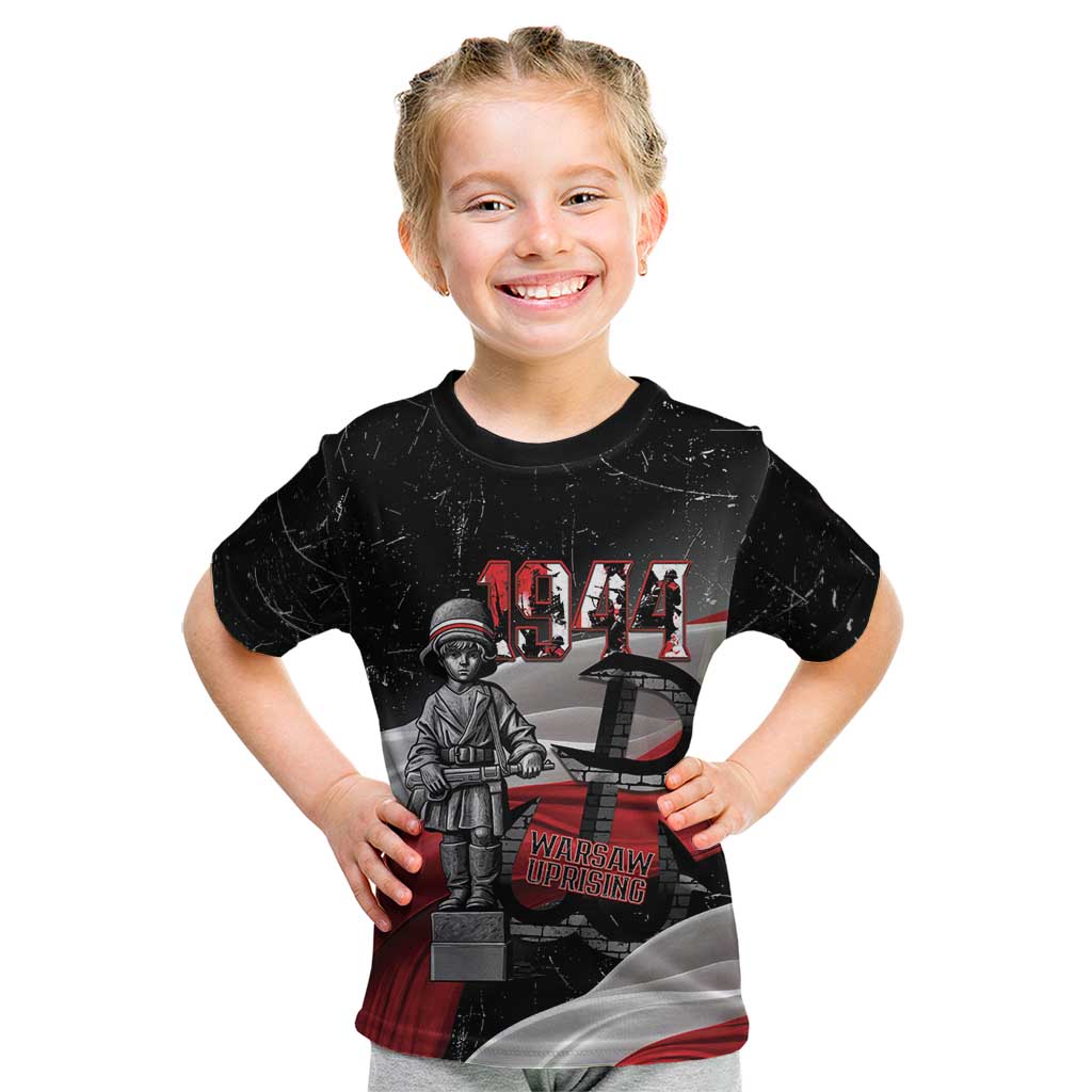 Little Insurrectionist Warsaw Uprising Poland Kid T Shirt Honoring 1944 Child Soldiers
