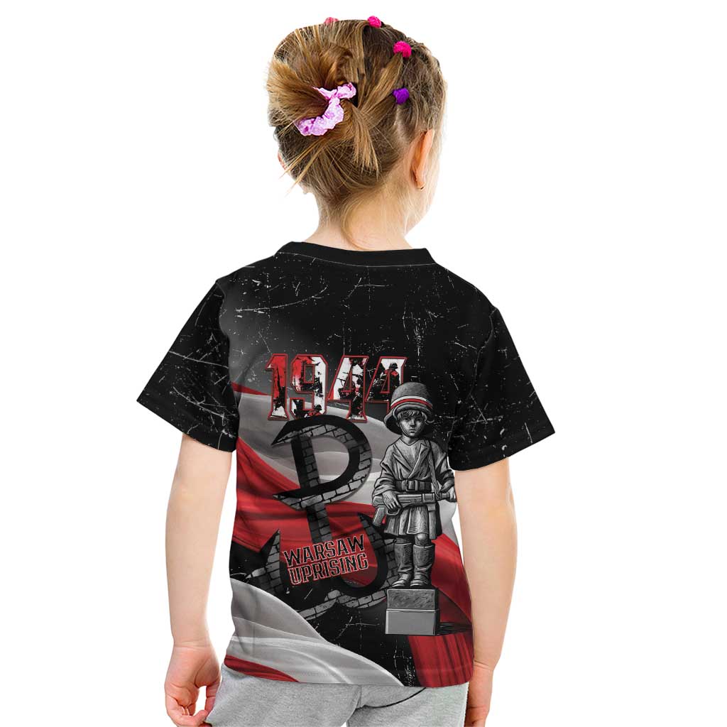 Little Insurrectionist Warsaw Uprising Poland Kid T Shirt Honoring 1944 Child Soldiers