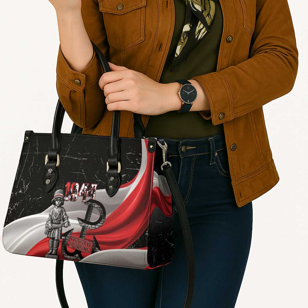 Little Insurrectionist Warsaw Uprising Poland Leather Bag Honoring 1944 Child Soldiers