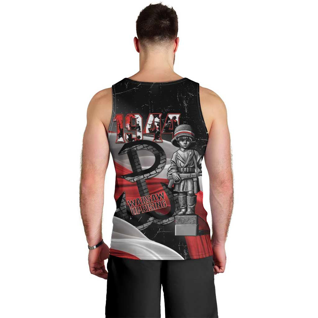 Little Insurrectionist Warsaw Uprising Poland Men Tank Top Honoring 1944 Child Soldiers