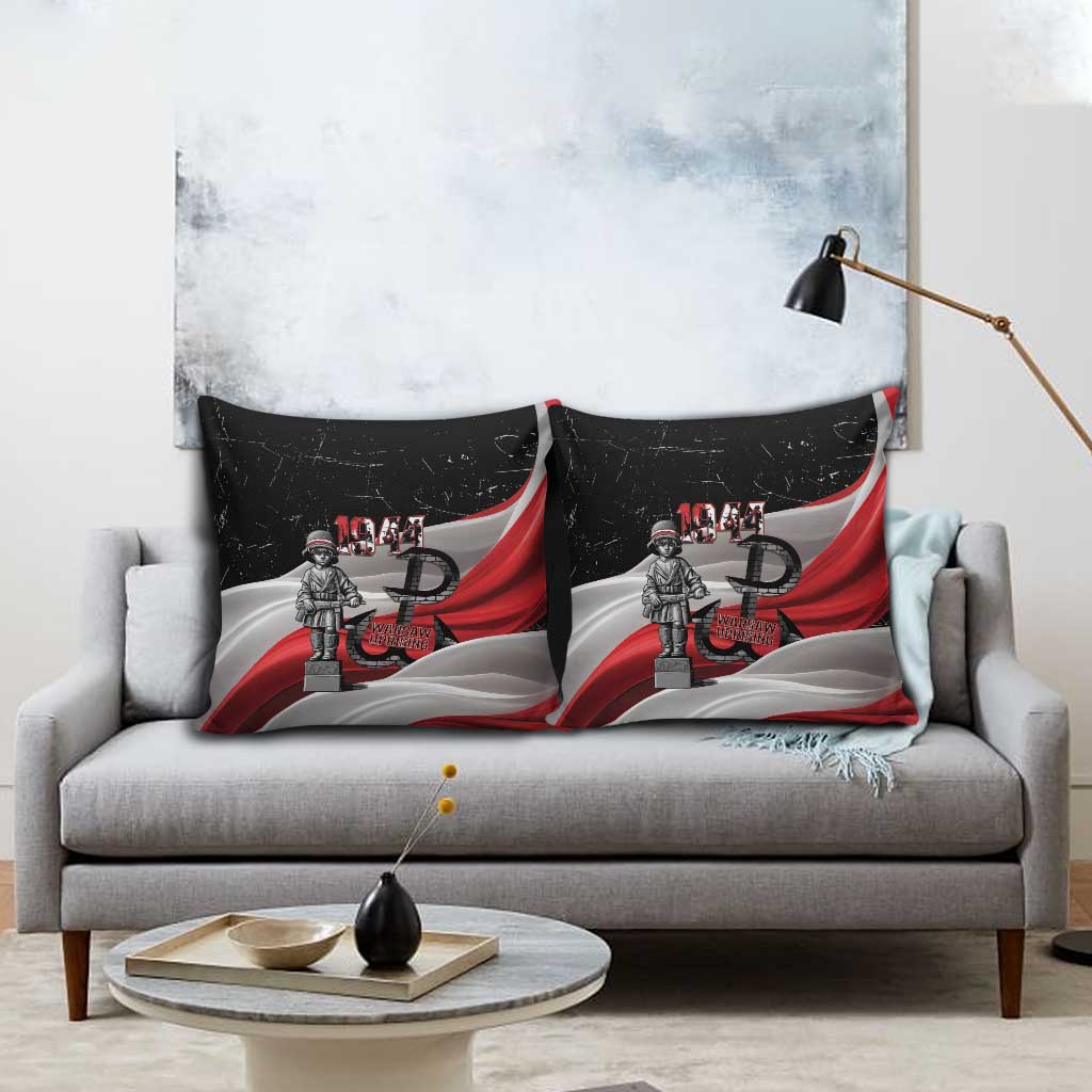 Little Insurrectionist Warsaw Uprising Poland Pillow Cover Honoring 1944 Child Soldiers