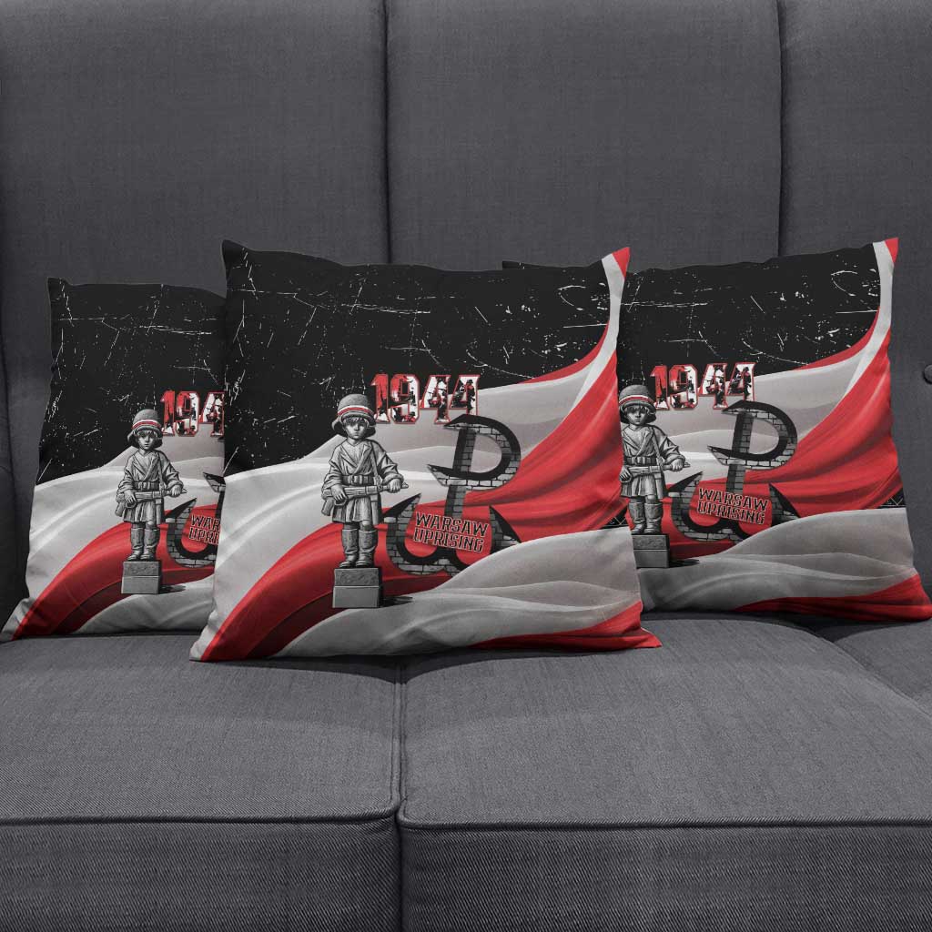 Little Insurrectionist Warsaw Uprising Poland Pillow Cover Honoring 1944 Child Soldiers