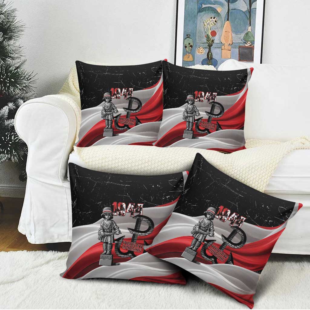 Little Insurrectionist Warsaw Uprising Poland Pillow Cover Honoring 1944 Child Soldiers