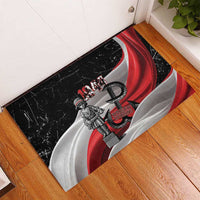 Little Insurrectionist Warsaw Uprising Poland Rubber Doormat Honoring 1944 Child Soldiers