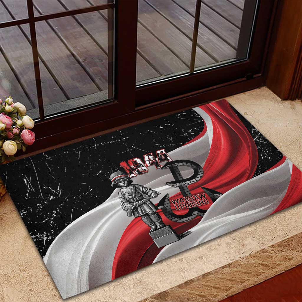 Little Insurrectionist Warsaw Uprising Poland Rubber Doormat Honoring 1944 Child Soldiers