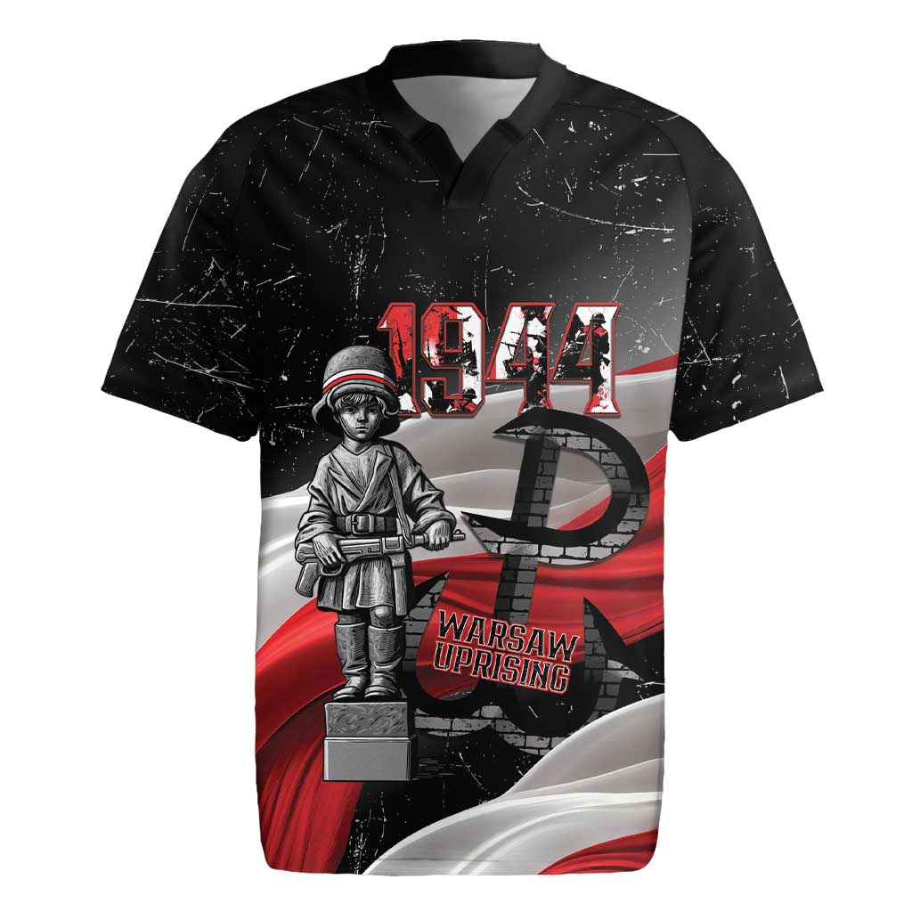 Little Insurrectionist Warsaw Uprising Poland Rugby Jersey Honoring 1944 Child Soldiers