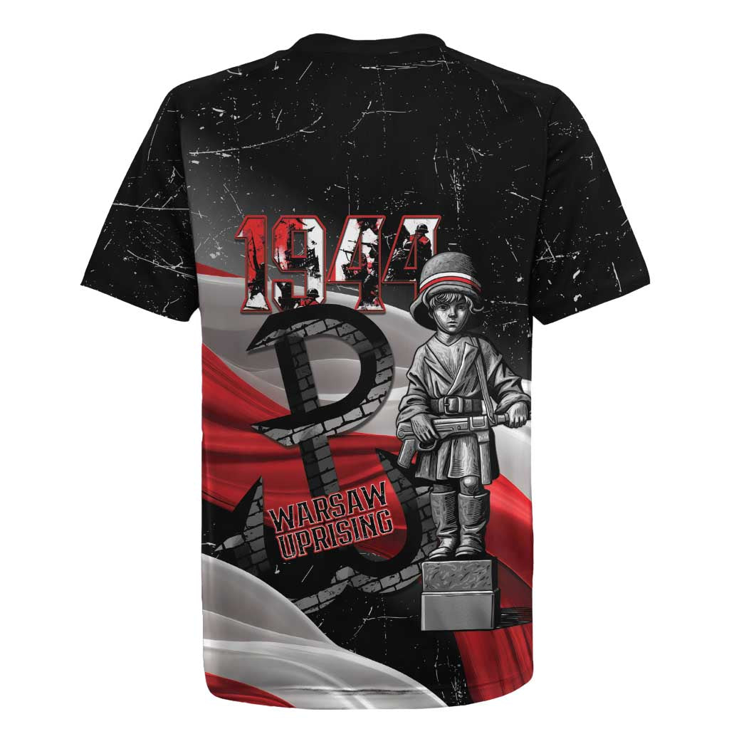 Little Insurrectionist Warsaw Uprising Poland Rugby Jersey Honoring 1944 Child Soldiers