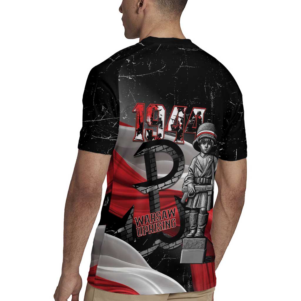 Little Insurrectionist Warsaw Uprising Poland Rugby Jersey Honoring 1944 Child Soldiers