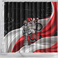 Little Insurrectionist Warsaw Uprising Poland Shower Curtain Honoring 1944 Child Soldiers
