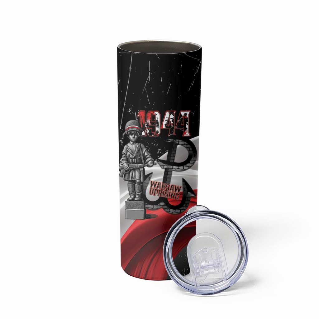 Little Insurrectionist Warsaw Uprising Poland Skinny Tumbler Honoring 1944 Child Soldiers