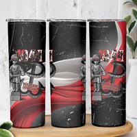 Little Insurrectionist Warsaw Uprising Poland Skinny Tumbler Honoring 1944 Child Soldiers