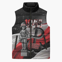 Little Insurrectionist Warsaw Uprising Poland Sleeveless Puffer Jacket Honoring 1944 Child Soldiers