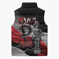 Little Insurrectionist Warsaw Uprising Poland Sleeveless Puffer Jacket Honoring 1944 Child Soldiers