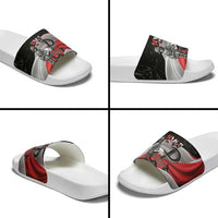 Little Insurrectionist Warsaw Uprising Poland Slide Sandals Honoring 1944 Child Soldiers