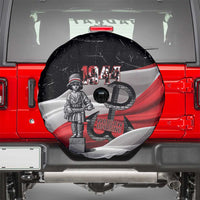 Little Insurrectionist Warsaw Uprising Poland Spare Tire Cover Honoring 1944 Child Soldiers