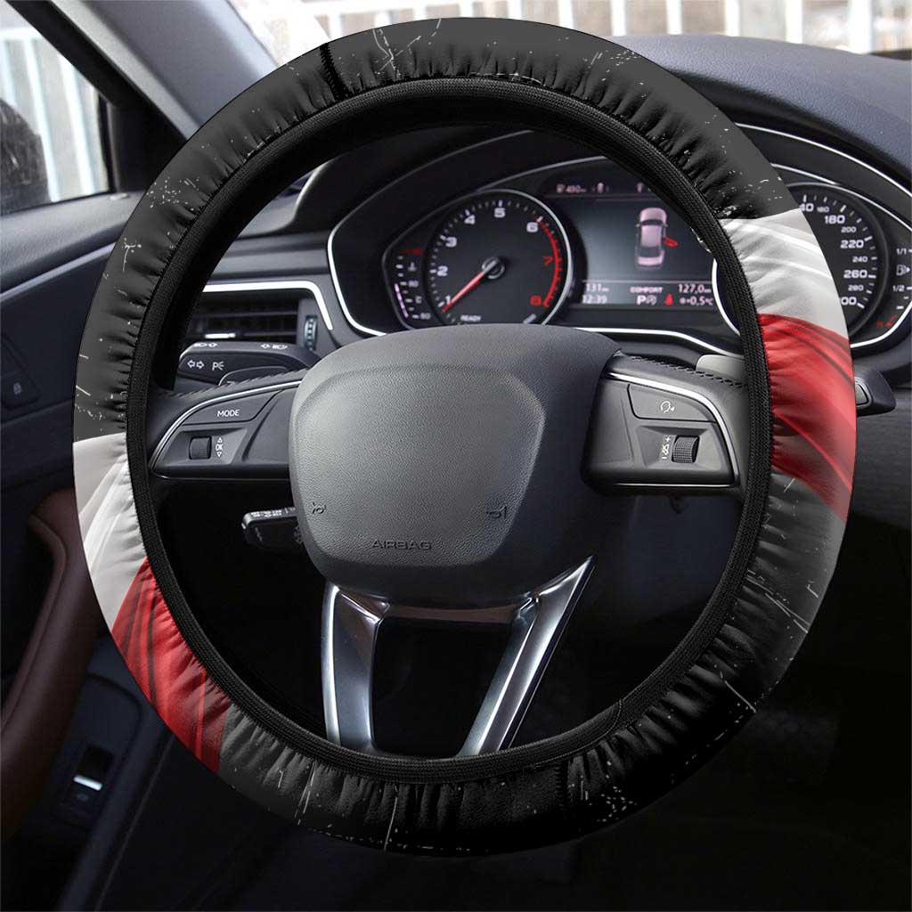 Little Insurrectionist Warsaw Uprising Poland Steering Wheel Cover Honoring 1944 Child Soldiers