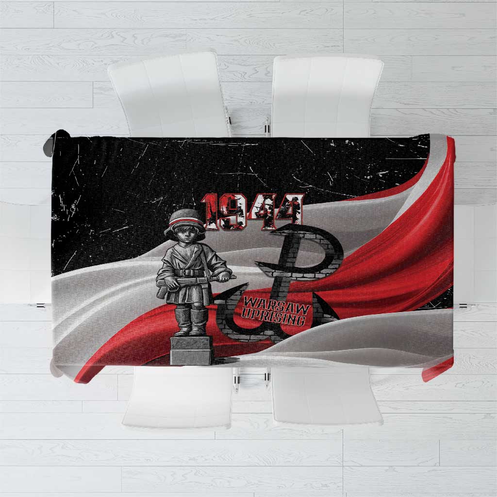 Little Insurrectionist Warsaw Uprising Poland Tablecloth Honoring 1944 Child Soldiers