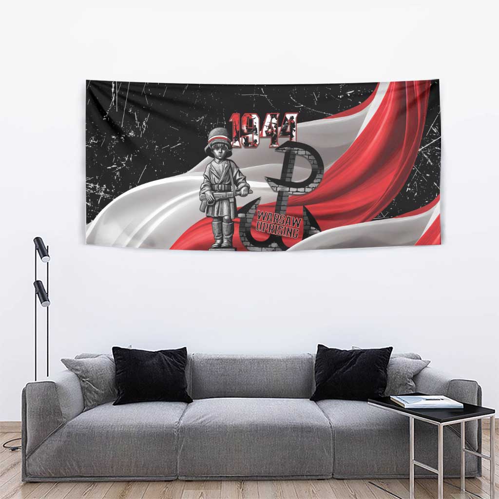 Little Insurrectionist Warsaw Uprising Poland Tapestry Honoring 1944 Child Soldiers