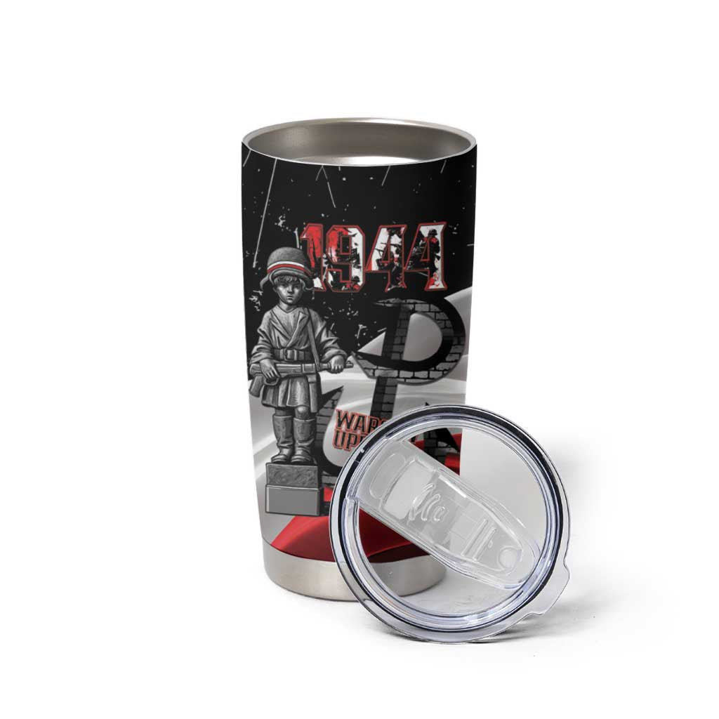 Little Insurrectionist Warsaw Uprising Poland Tumbler Cup Honoring 1944 Child Soldiers