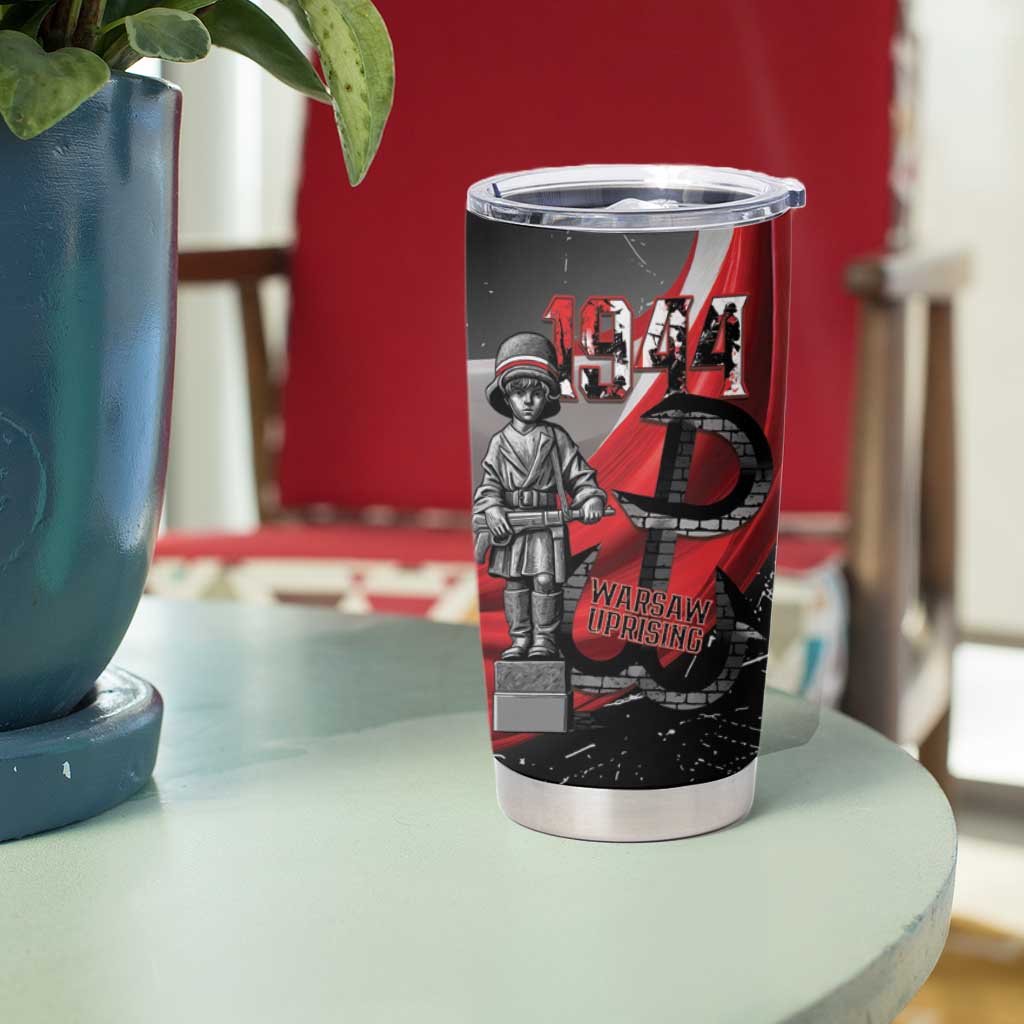 Little Insurrectionist Warsaw Uprising Poland Tumbler Cup Honoring 1944 Child Soldiers