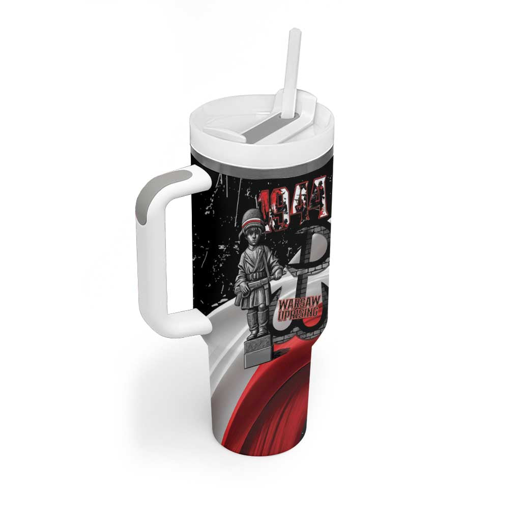 Little Insurrectionist Warsaw Uprising Poland Tumbler With Handle Honoring 1944 Child Soldiers