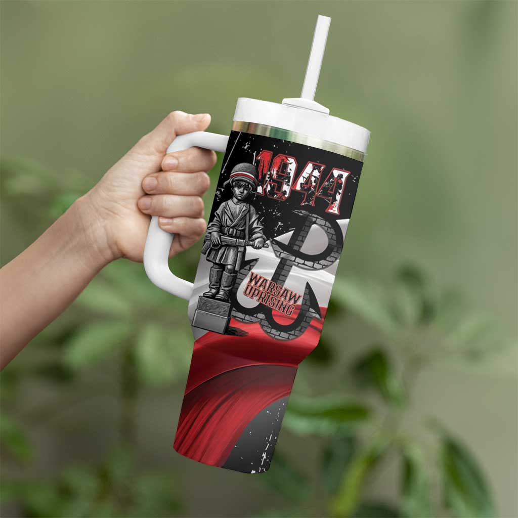 Little Insurrectionist Warsaw Uprising Poland Tumbler With Handle Honoring 1944 Child Soldiers