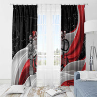 Little Insurrectionist Warsaw Uprising Poland Window Curtain Honoring 1944 Child Soldiers