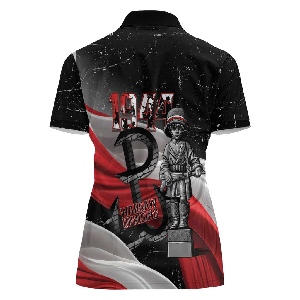 Little Insurrectionist Warsaw Uprising Poland Women Polo Shirt Honoring 1944 Child Soldiers