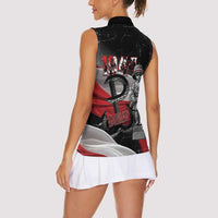 Little Insurrectionist Warsaw Uprising Poland Women Sleeveless Polo Shirt Honoring 1944 Child Soldiers
