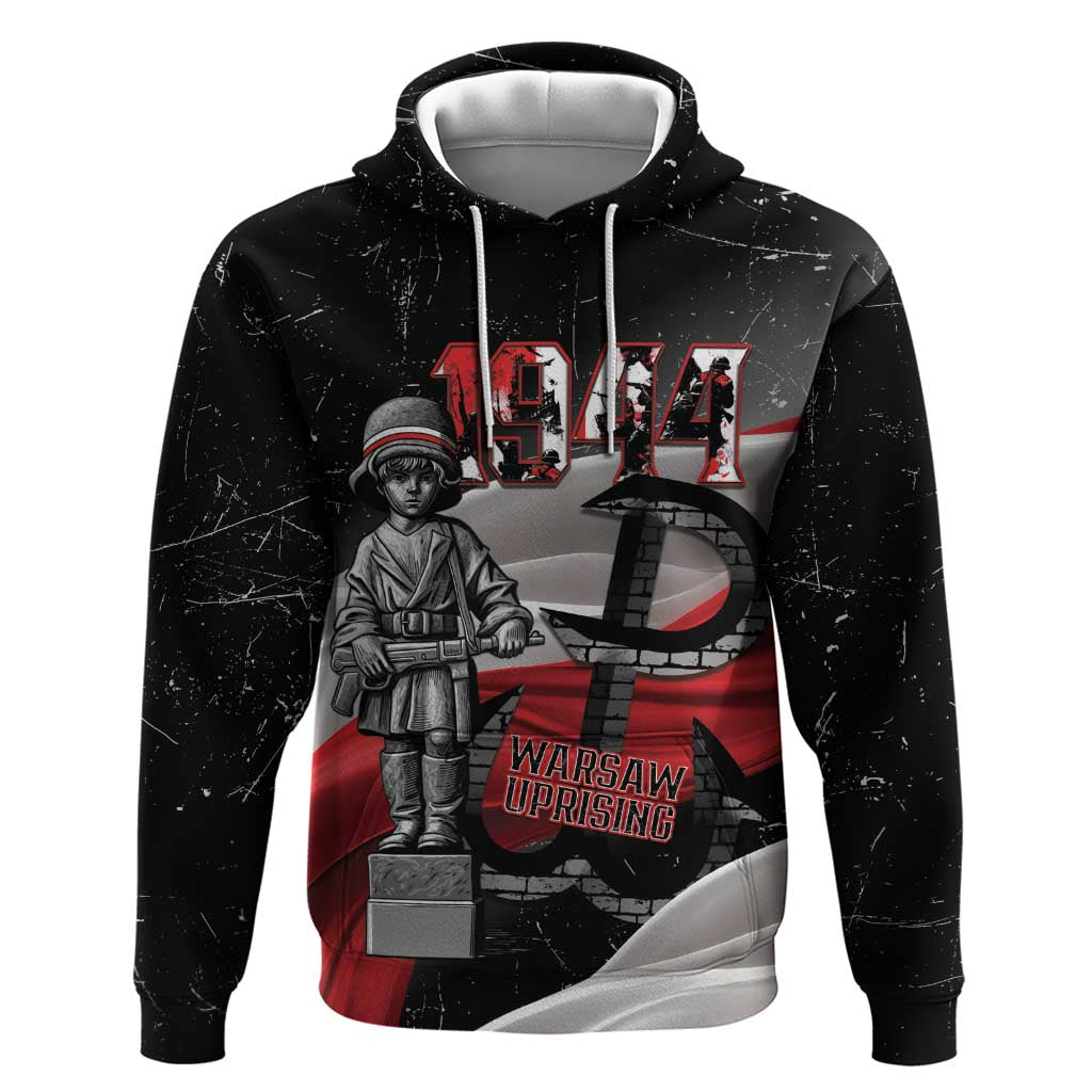 Little Insurrectionist Warsaw Uprising Poland Zip Hoodie Honoring 1944 Child Soldiers