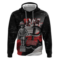 Little Insurrectionist Warsaw Uprising Poland Zip Hoodie Honoring 1944 Child Soldiers