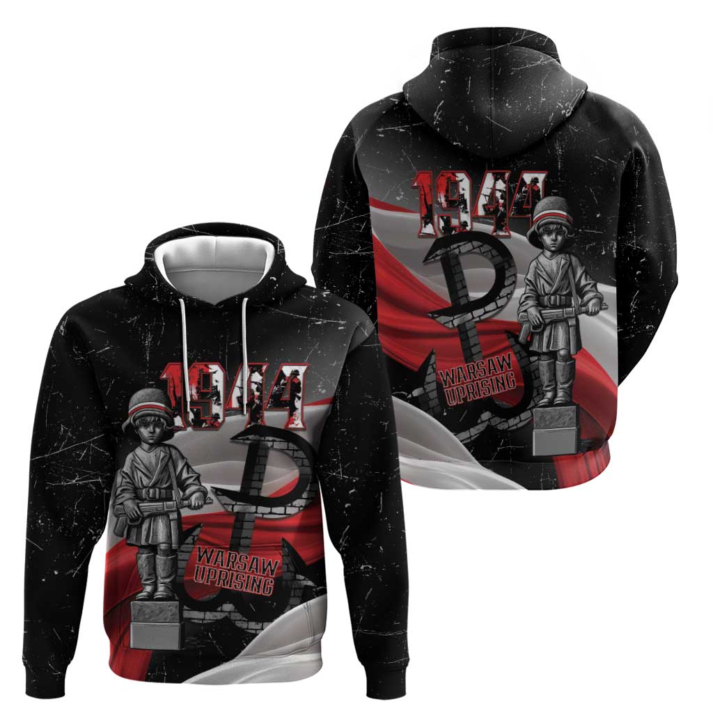 Little Insurrectionist Warsaw Uprising Poland Zip Hoodie Honoring 1944 Child Soldiers